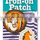 Mini Neon Iron on Canvas Patch Heat Press Patches Kids Iron on Patches