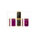 Small Unlocked Flip Model Mobile Phones , 8G 950mAh Mobile Flip Phone