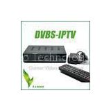 FHD 1080P / 720P Russia IPTV+DVB-S2 Set Top Box With Remote Control