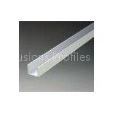Anodized Aluminum U Channel Extrusions / Aluminium Frame Profiles