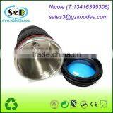 Stainless Steel Coffee Mug - Camera Lens Thermos Travel Mugs