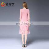 Dongguan Clothes Factory Women Wear Pure Color Casual Outdoor Dresses thumbnail-3