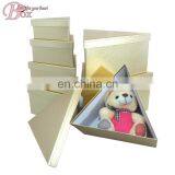 Golden Triangle Cardboard Cosmetic Box
