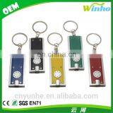 Personalised Rectangular Slimlight Led Torch Keyrings