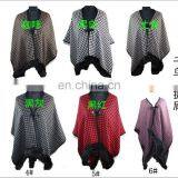 B2015 With chequer bordure poncho