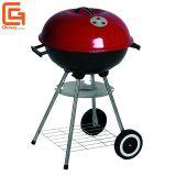 Easily Assembled Apple-Shaped Grill Trolley Bbq Kettle Barbecue Charcoal Grill thumbnail-2