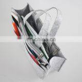 Multi Pockets Waterproof Christmas Drawstring Gift Bags Grow Baby Hanging Felt Diaper Caddy Storage Cloth Bag thumbnail-2