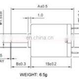 3.0V High Speed Small dc Motor Grader for Sale RF-1215CA thumbnail-3