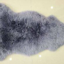 Factory Directly Sale Shaggy Real Sheepskin Area Rug Fur Cushion Genuine Sheepskin Carpet thumbnail-5