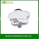 Chrom Zamac Handle With Crystal Cartoon Handle Knob Kids Drwawer Knobs