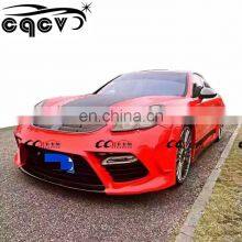 MS Look Wide Front Bumper Rear Bumper Hood for Porsche Panamera 970.1 2011-2013 With Exhaust Fender Flare thumbnail-2