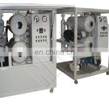 Power Transformer Oil Double Stages Vacuum Oil Filter Machine Transformer Oil Regeneration System thumbnail-2