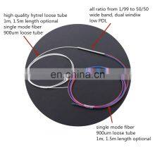 1x2 1*2 1 2 FBT Fiber Coupler Fiber Optic Ratio Coupler thumbnail-2