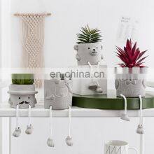Nordic Ins Wind Simulation of Green Plant Stilts Potted Decoration Clapboard Decoration thumbnail-2