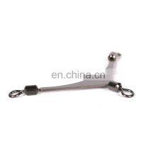 Flexible Rotation Cross Brass Barrel Fishing Snap Swivel thumbnail-3