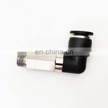 MPLL Series L-type Extension Two Way Air Push in Fitting Tracheal Solenoid Valve Plug