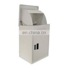 Galvanized Mount Locking Mail And Parcel Drop Box Delivery Box