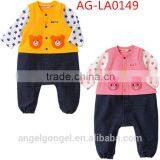 Wholesale Organic Cotton Bulk Infant Custom Printing One Piece Rompers Jumpsuit AG-LA List-5 thumbnail-2