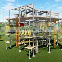 Team Building Outdoor Indoor Climbing Ropes Course thumbnail-2