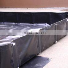 China Manufacture Industry Standard Collapsible L-Bracket PVC Oil Spill Containment Berms 3' x 5' x 12\ thumbnail-3