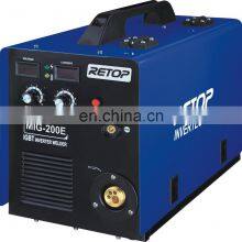 Cheap and High Quality MIG-200E hf Igbt Inverter Gas Gasless Mig Welder With CE thumbnail-1