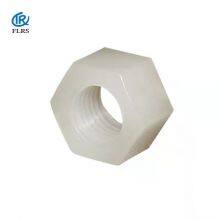 Pvdf Hexagon Nut Hex. Nuts Natural Color / M3-M20 Corrosion Resistant Nut thumbnail-2