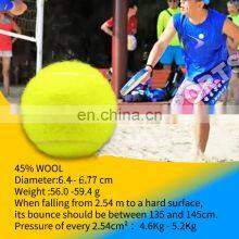 Manufacturer Professional Padel Ball High Elasticity Custom Paddle Racket Balls thumbnail-3