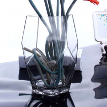 Luxury Centerpiece Glass & Crystal Vase Flower Home Decor Glass Flower Vase thumbnail-4
