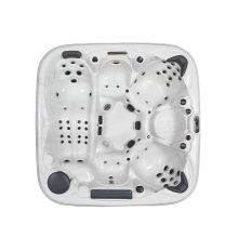 JY8812 6 Persons 71 Jets 220-240V Spa Hot Tubs Whirlpool Balboa Hot Tub With Jet Nozzle Turbo Blaster thumbnail-2