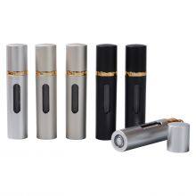 Bottom Refill 5 ml 8 ml Metal Perfume Atomizer Travel Portable Refillable Leakproof Mini Spray Bottle thumbnail-5