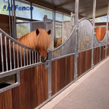 Vorfabrizierter Pferdebox für Pferde - Pferdestallausstattung, mobiler Boxstall für das Freiland auf der Farm thumbnail-6