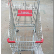 Zinc Powder Coating Supermarket Trolley thumbnail-5