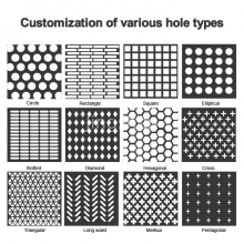 Hot-selling Hexagonal Perforated Metal Mesh Covers - Direct From Manufacturer - Speaker Grilles thumbnail-2