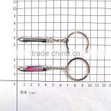 Stainless Steel Jewelry Christmas Custom Metal Keychain thumbnail-4