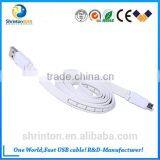 Fast Charging Ruler Function Colorful Flat Remax Micro Usb Data & Charger Cable thumbnail-1