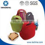 Eco-friendly Waterproof Neoprene Lunch Bag With Zipper