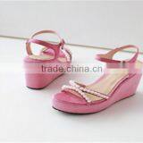 Wholesale Women Shoes 2015 Wholesale China Women Shoes Korean Women Wedge Sandals thumbnail-3