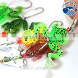 2016 Wholesales Price Newest Rotating Sequins Soft Frog Fishing Lure thumbnail-3