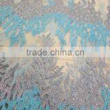 fancy dress fabric african lace fabrics tulle lace with rhinestone