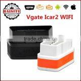 Factory Price!!100% Original ICar2 WiFi Vgate OBD Diagnostic Scanner For IOS/Android PC--v2.1 Icar2 Elm 327 Wifi in Stock
