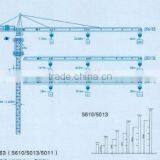 Construction Type Hot Sale and High Quality QTZ63(5610/5013/5011) Tower Crane thumbnail-1