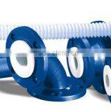 Ethylene Trifluorochloroethylene Copolymer ECTFE-lined Tee