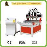 QL-6090 China Jinan Supplier Ball Screw Drive Hobby Multi-head Mini Cnc Router Sale thumbnail-3