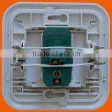 German Style Flush Mounted 1 Gang 1 Way Wall Switch (F5001) thumbnail-2