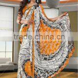 Indian Printed Saree thumbnail-1