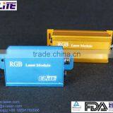 Customized 445nm 520nm 635nm Combined 10mw RGB Free Space Laser Module With TTL and Analog Modulation, Divergence<0.6mrad