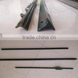 0.95lb/ft, 1.25lb/ft Green Euro t Post, Punched T Post