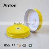Yellow Colored Tin Lid thumbnail-4