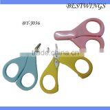 colorful&safe baby scissors manicure set with the cap