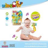 Electric baby toy baby musical plastic hammer toy with sound and light